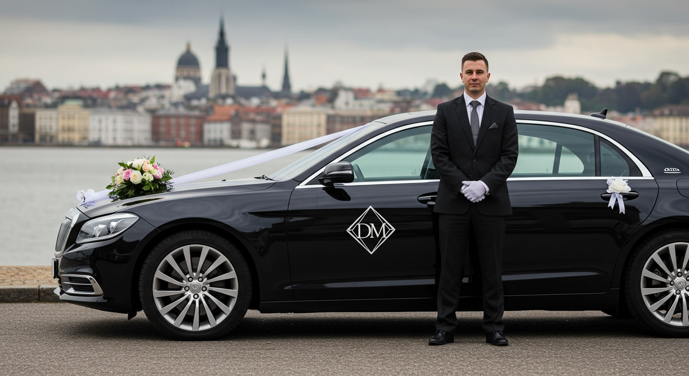 Wedding transfer chauffeur services Melbourne